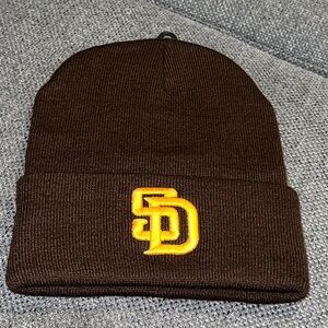 SD Logo brown Beanie